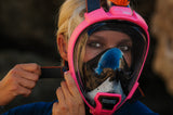 Ocean Reef Aria QR Full Face Snorkeling Mask Pink M/L