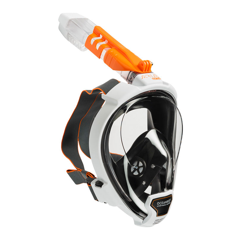 Ocean Reef Aria QR Full Face Snorkeling Mask White L/XL