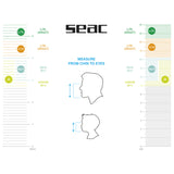 Seac Libera Full-Face Snorkel Mask L/XL
