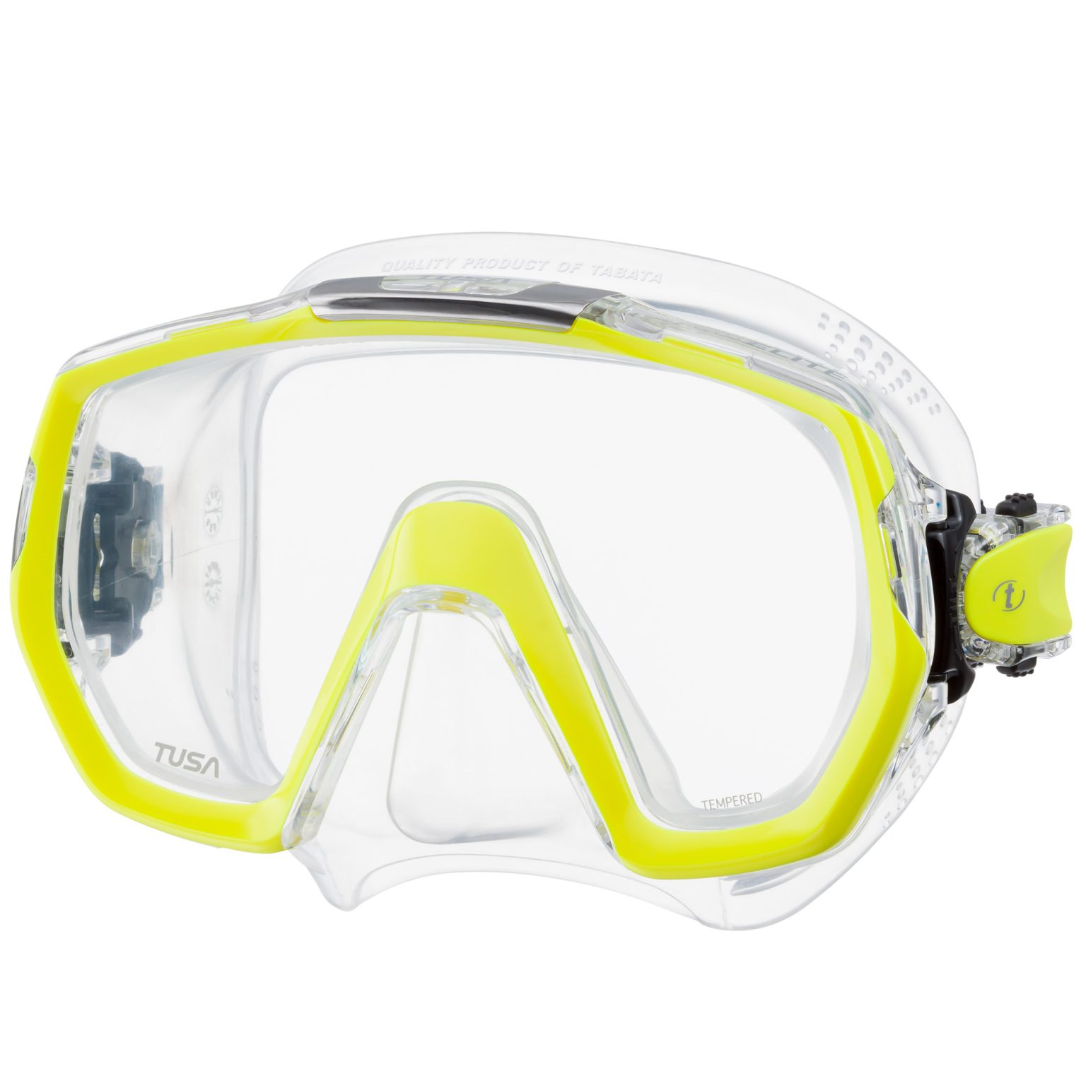 TUSA Freedom Elite Scuba Diving Mask M-1003 Yellow