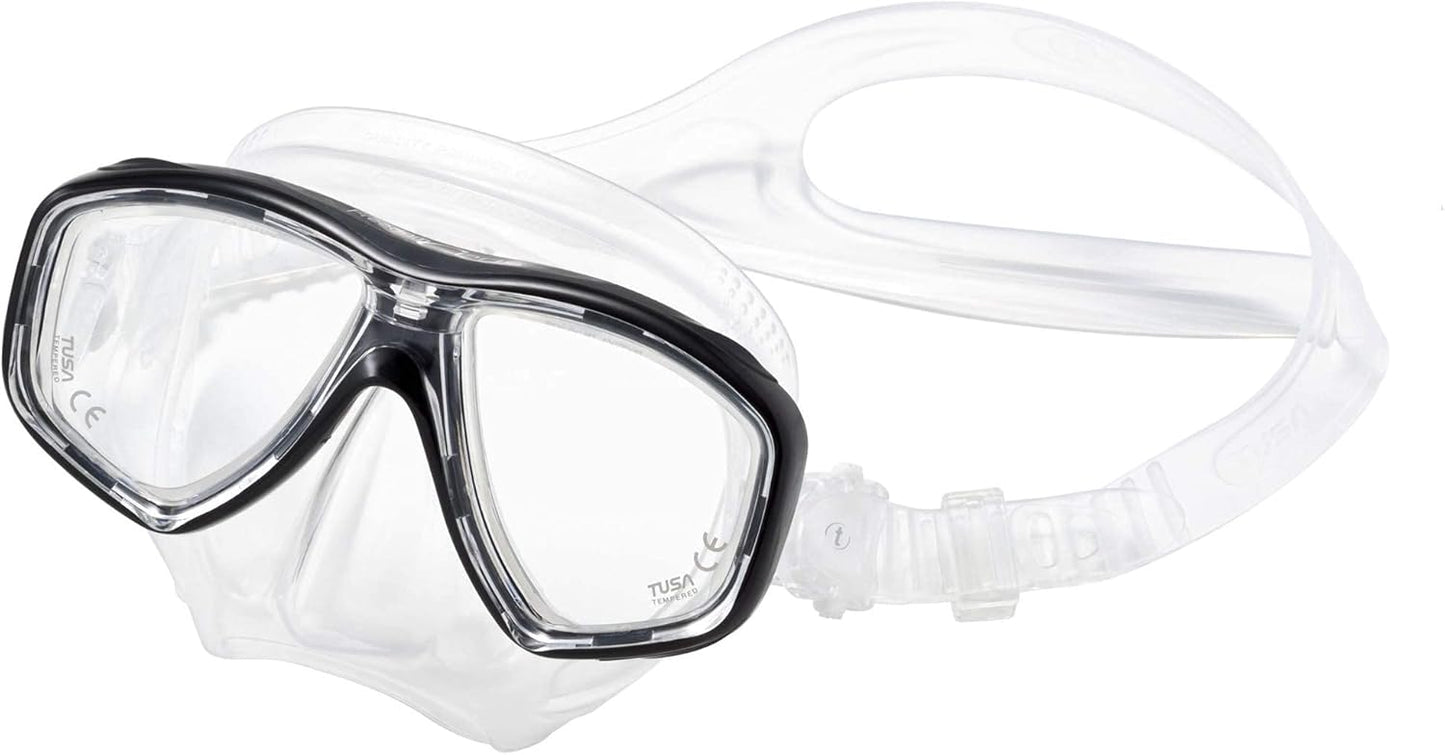 TUSA Freedom Ceos Scuba Diving Mask M-212 Black