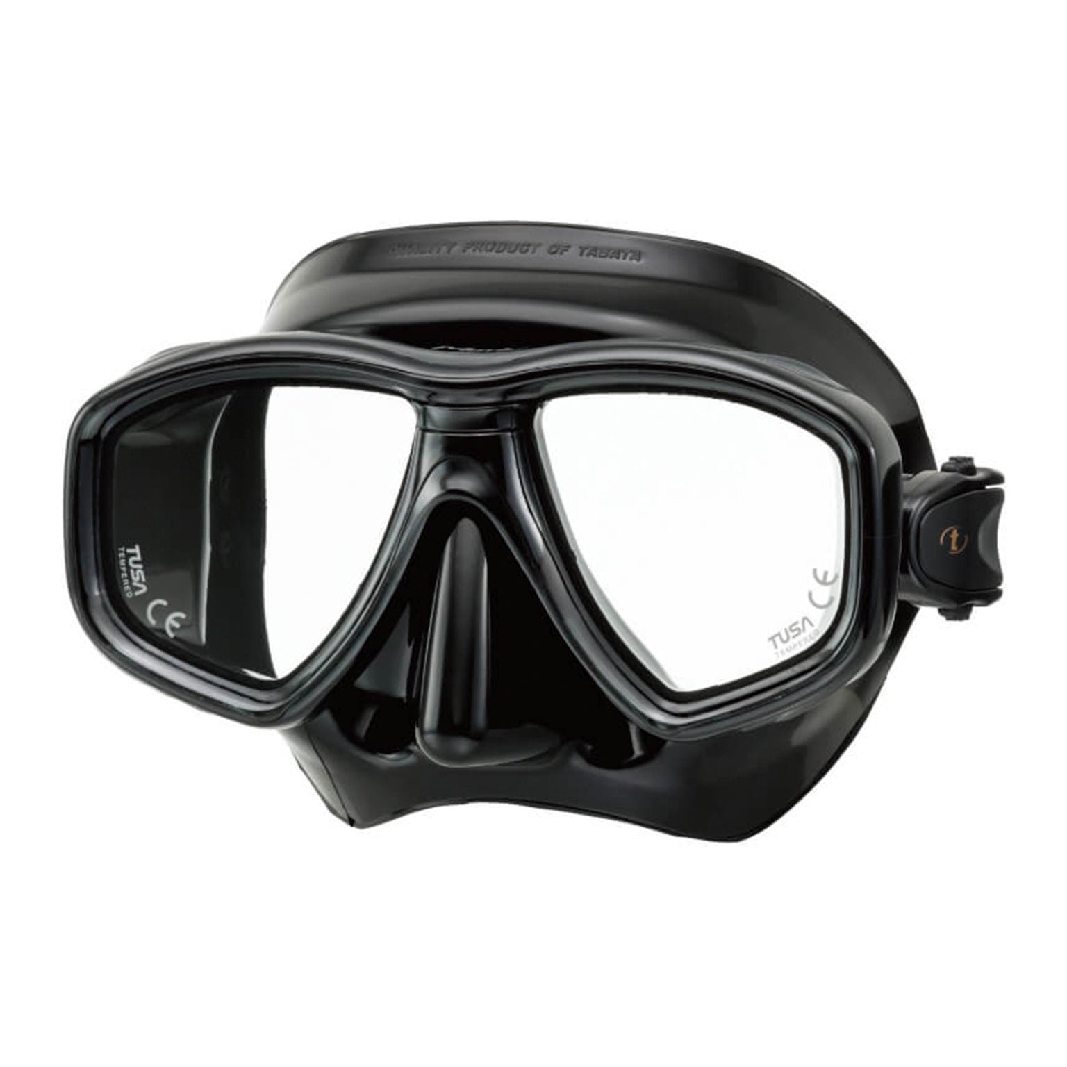 TUSA Freedom Ceos Scuba Diving Mask M-212 Black/Black