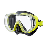 TUSA Freedom Tri-Quest Scuba Diving Mask M-3001 Black/Yellow