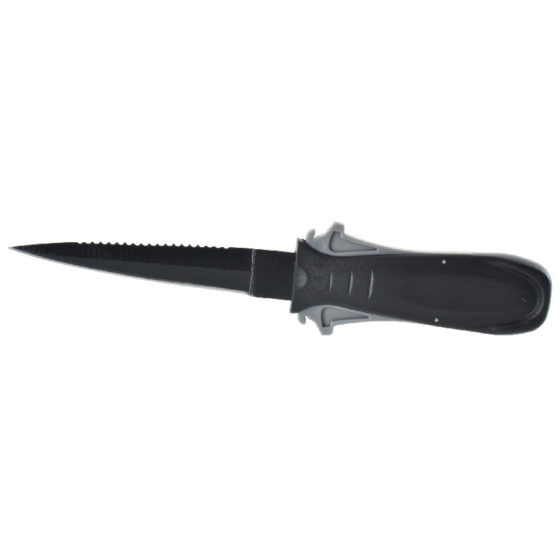 Seac Sharp Safety Knife for Spearfishing Black