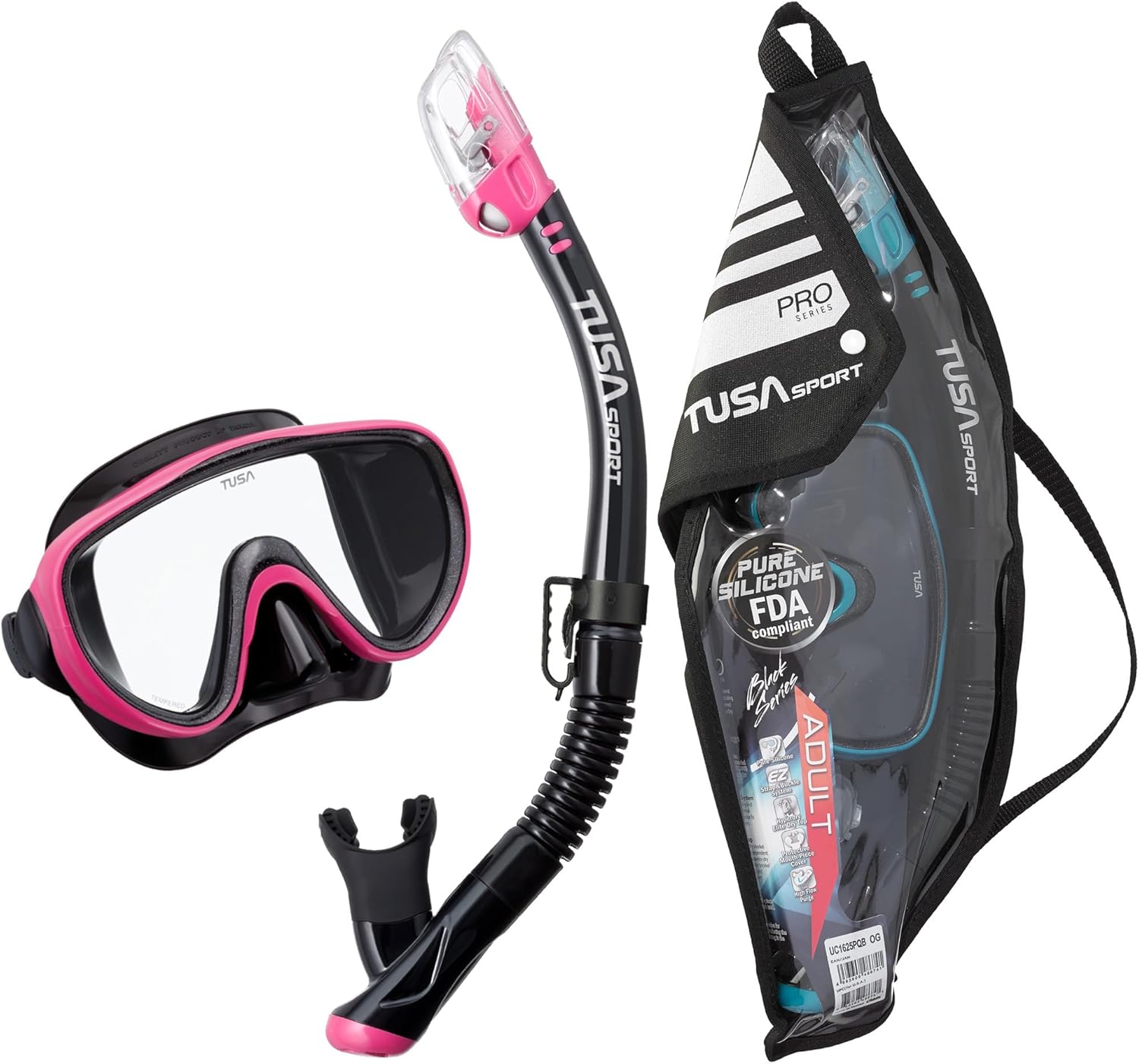 TUSA Serene Adult Combo Black/Hot Pink