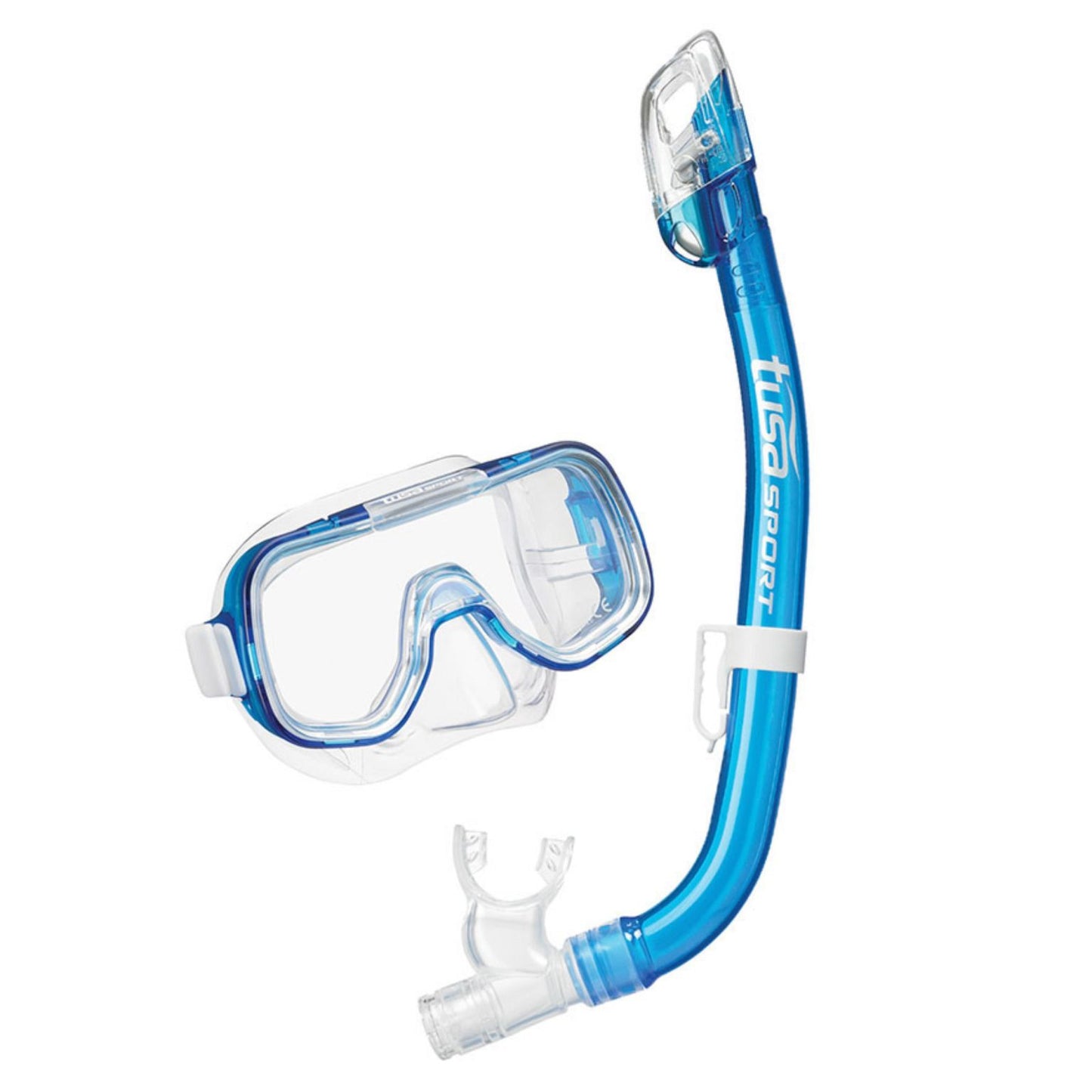 TUSA Mini-Kleio Youth Dry Combo Clear Blue
