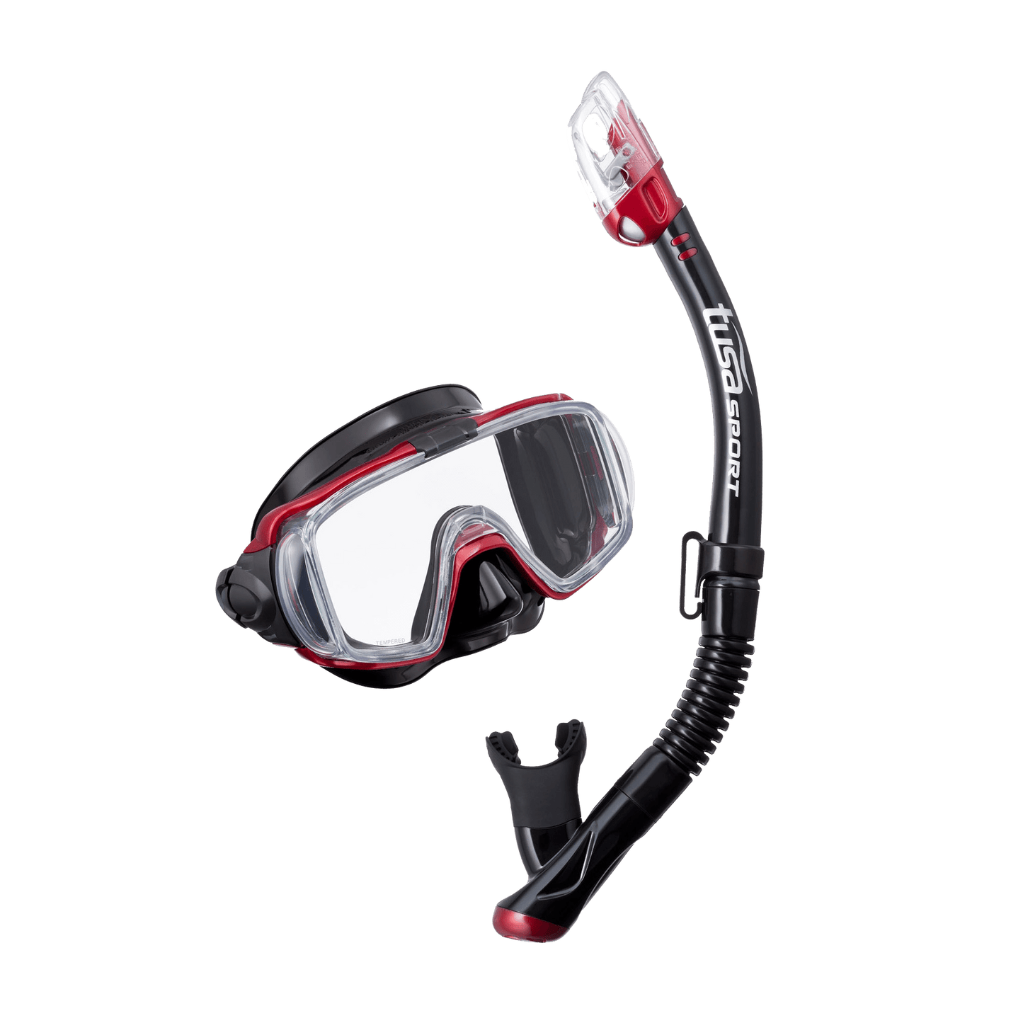 TUSA Visio Tri-Ex Adult Combo Black/Red