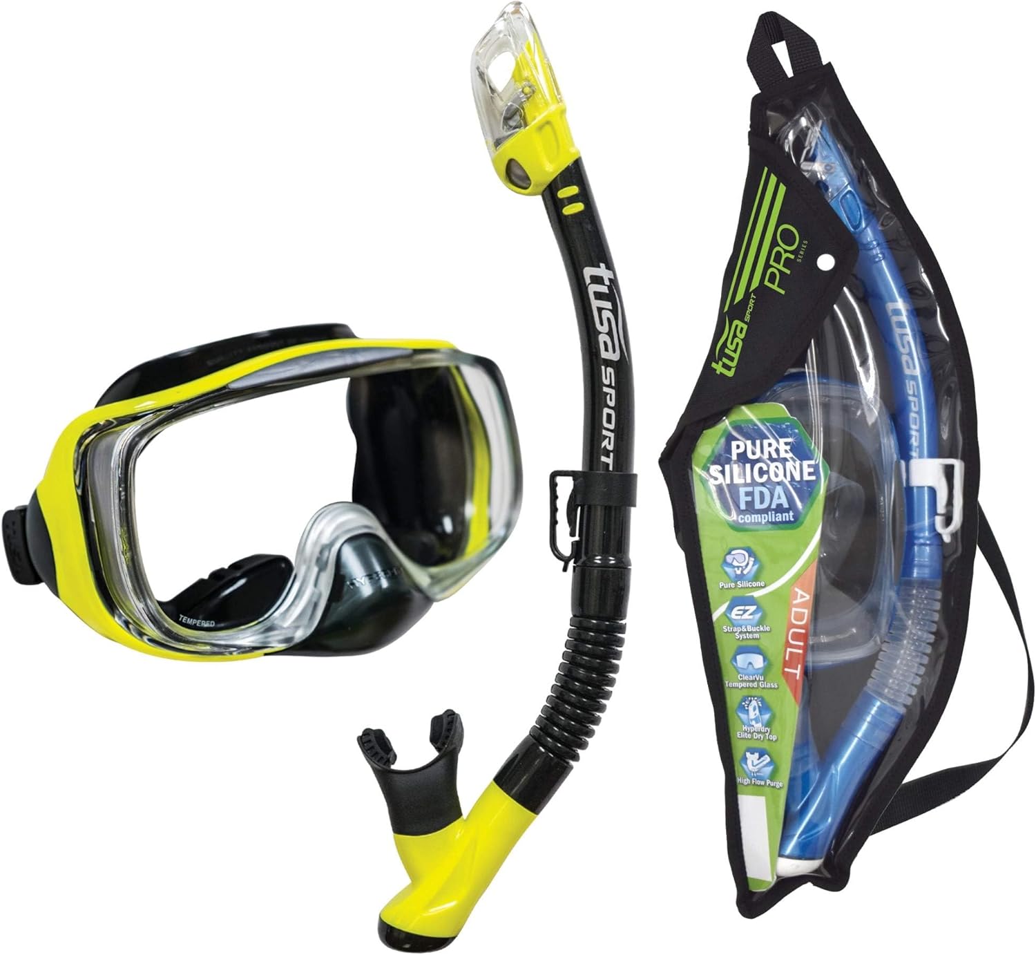 TUSA Imprex 3D Dry Adult Combo Black/Yellow
