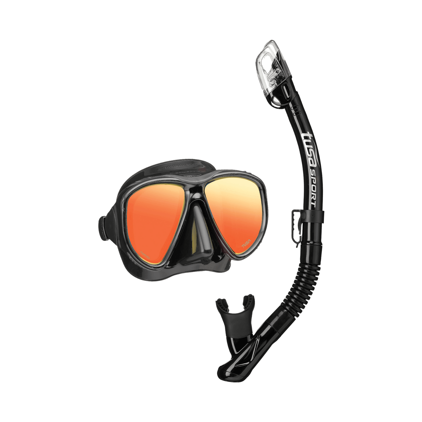 TUSA Powerview Adult Dry Combo Black