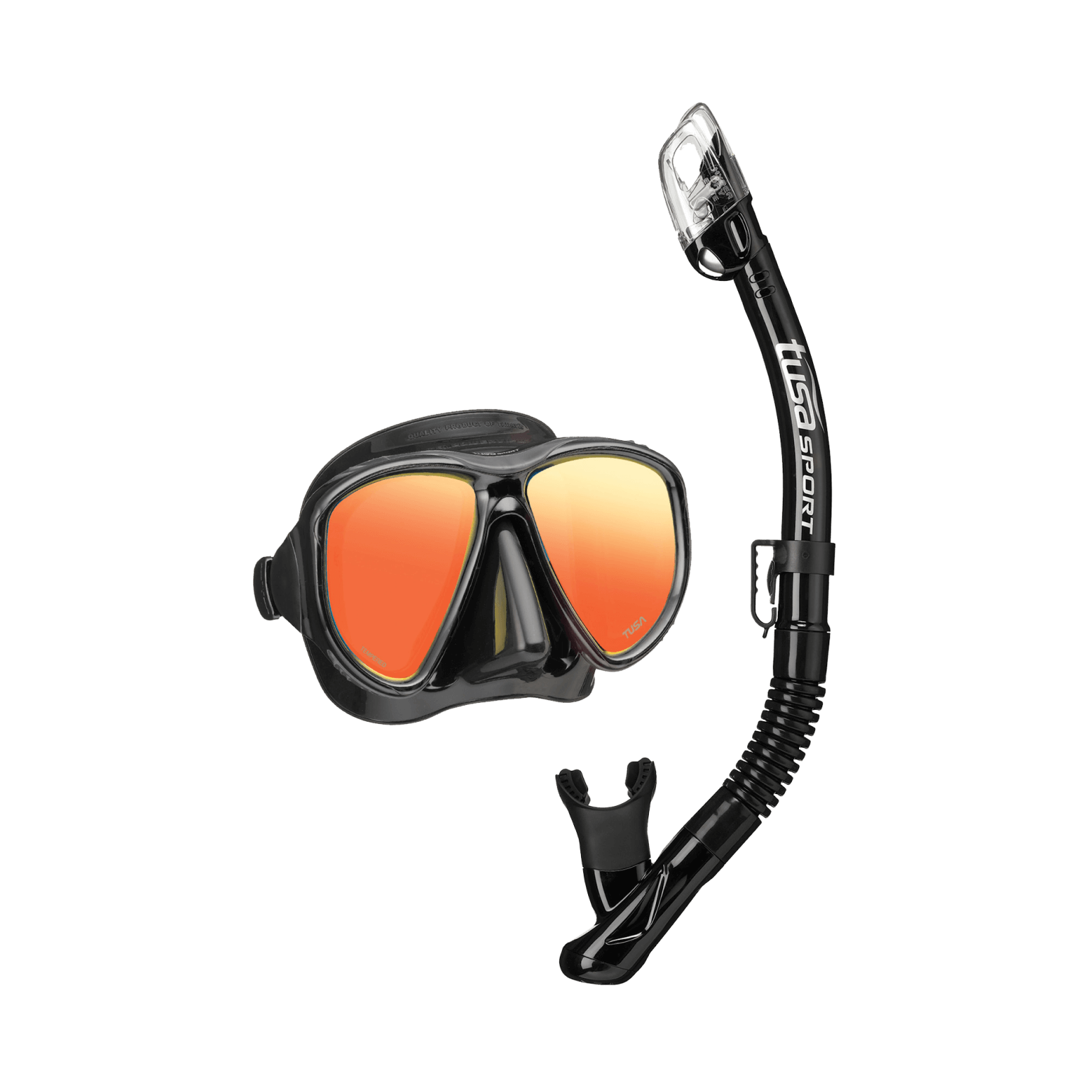 TUSA Powerview Adult Dry Combo Black