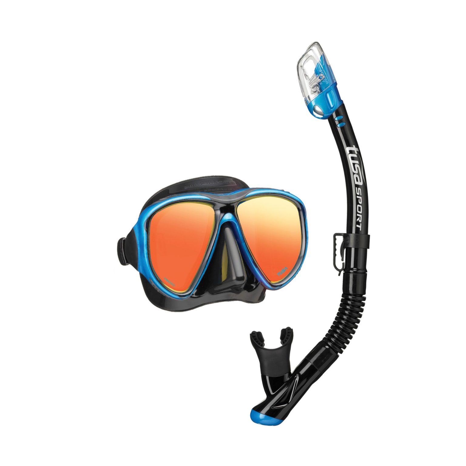 TUSA Powerview Adult Dry Combo Black/Blue