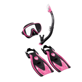 TUSA Serene Adult Travel Set Black/Pink Medium