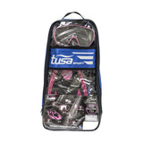 TUSA Serene Adult Travel Set Black/Pink Medium