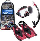 TUSA Sport Adult Visio Tri-ExTravel Set Red Large