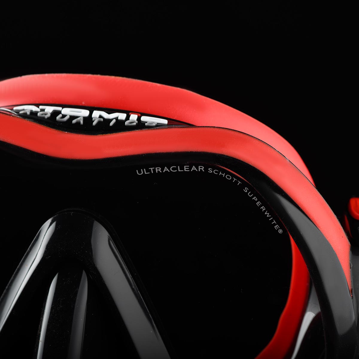 Atomic Venom Frameless Mask Red