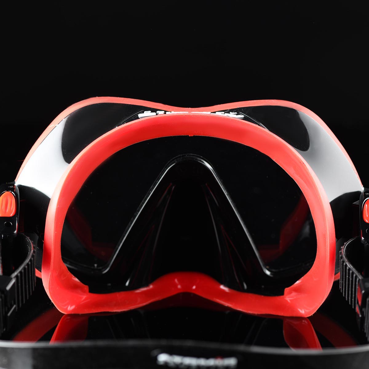 Atomic Venom Frameless Mask Red