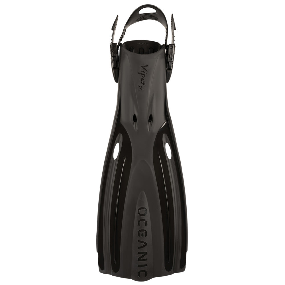 Oceanic Viper 2 Open Heel Fins Black Regular