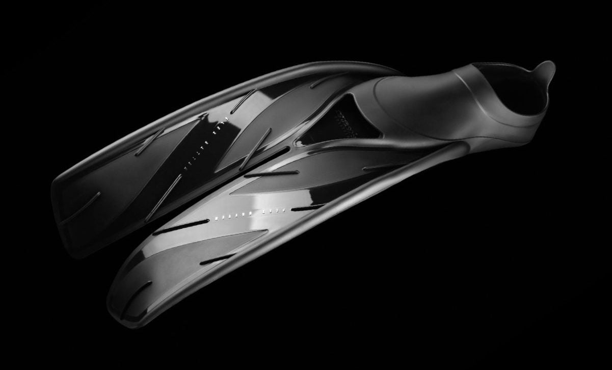 Atomic Aquatics Full Foot Split Fins Black 12-14