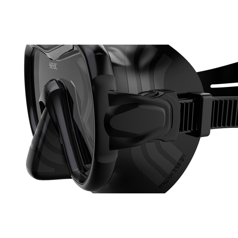 Seac Giglio Diving Mask Black