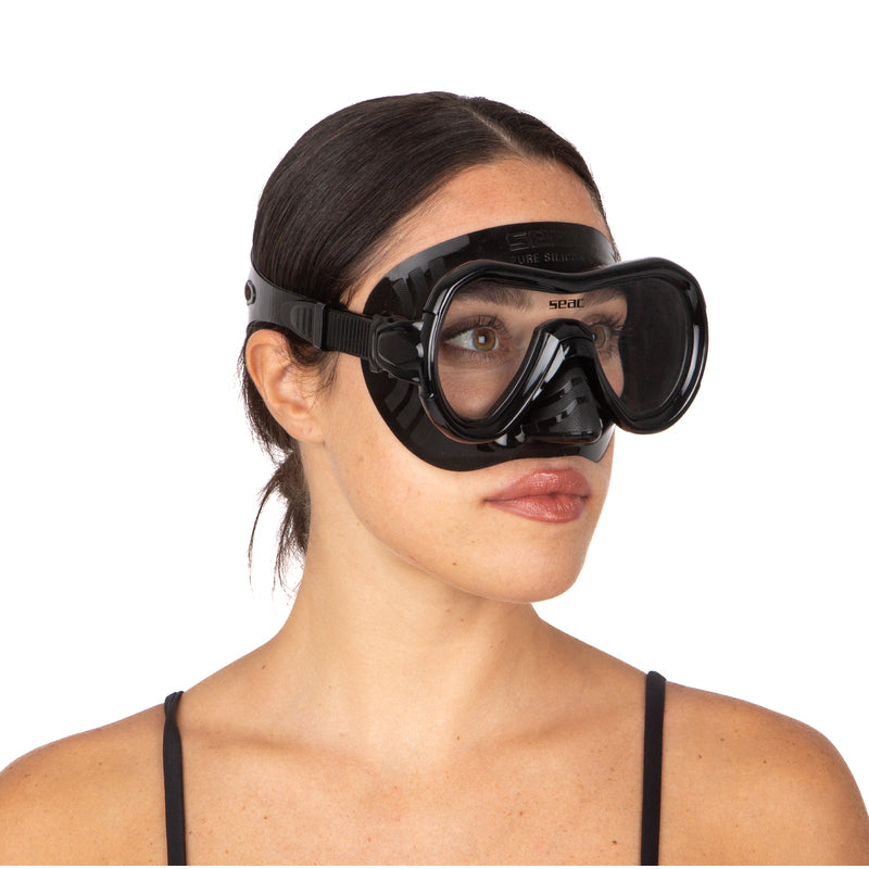 Seac Giglio Diving Mask Black