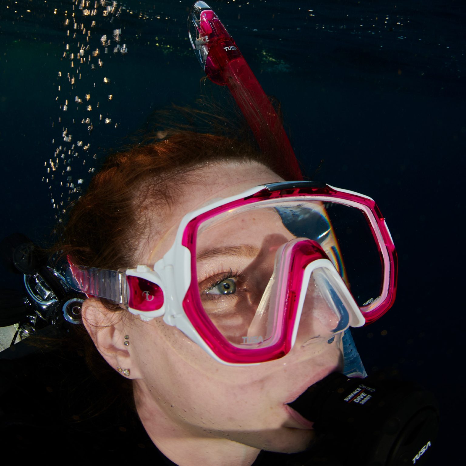 TUSA Freedom Elite Scuba Diving Mask M-1003 Cobalt