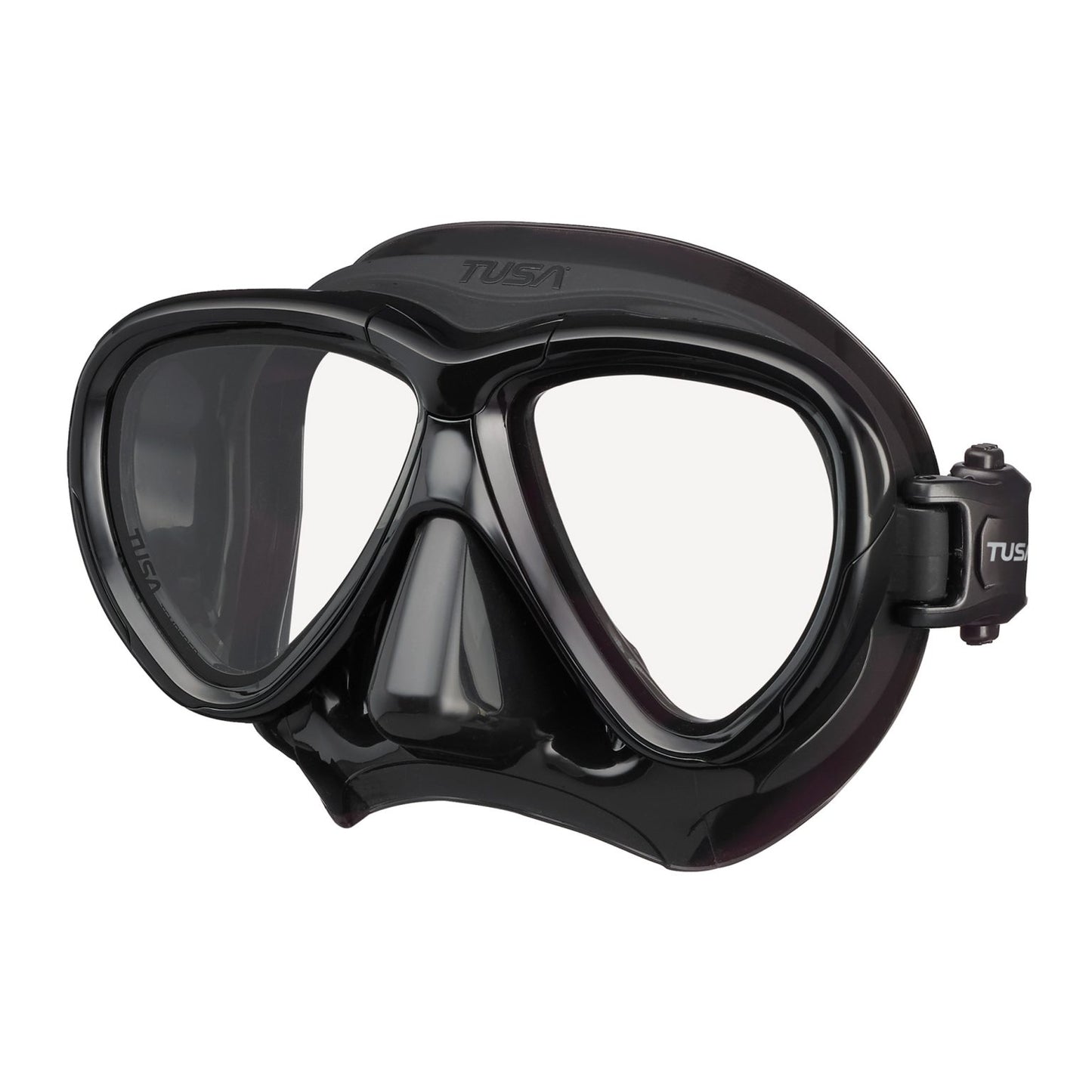 TUSA Intega Scuba Diving Mask M-2004 Black/Black