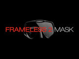 Atomic Aquatics Frameless 2 Mask Black Large Fit
