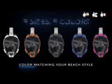 Ocean Reef Aria QR Full Face Snorkeling Mask Pink M/L
