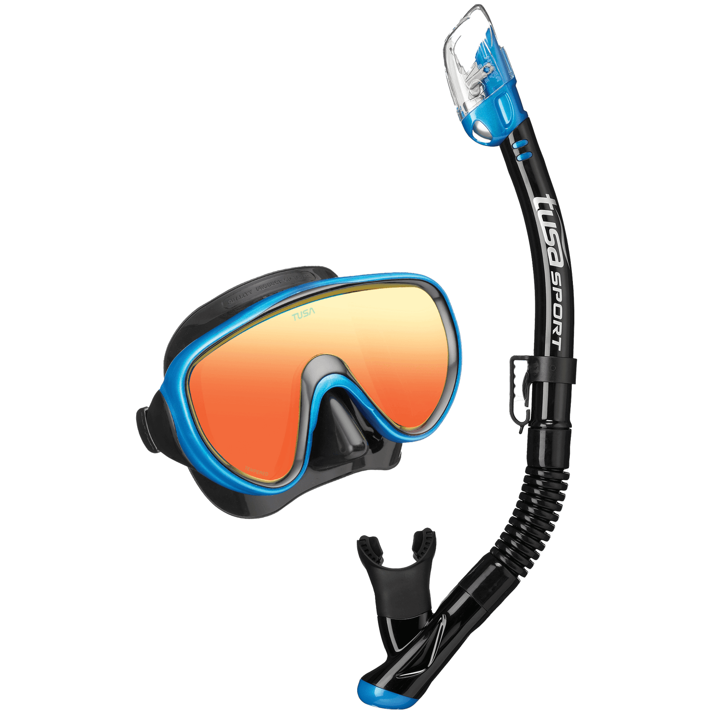 TUSA Serene Mask and Snorkel Combo Blue