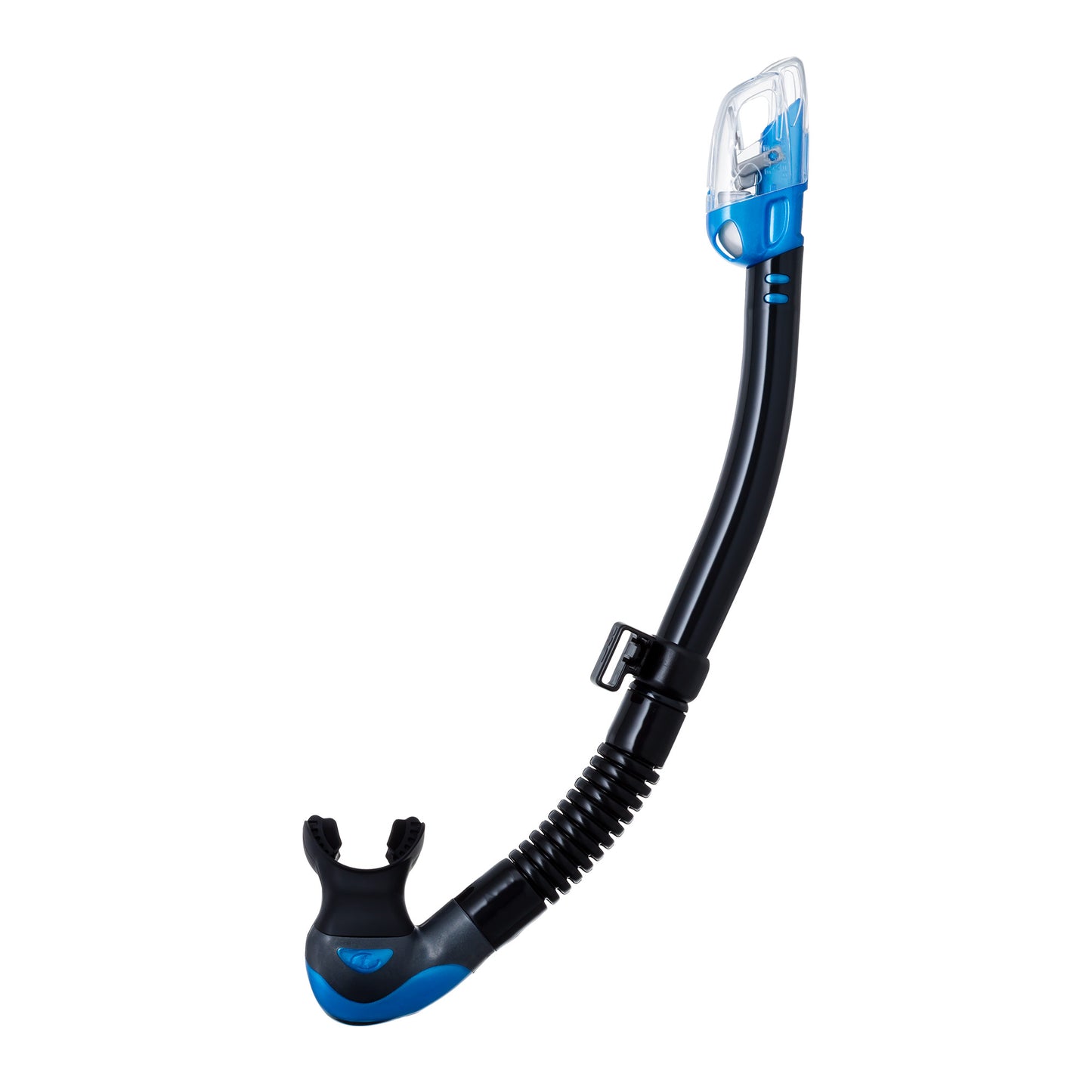 TUSA Hyperdry Elite II Scuba Diving Snorkel SP-0101 Black/Blue